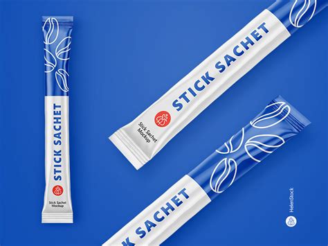 Download Free Metallic Stick Sachet Mockup PSD Object Mockups Images