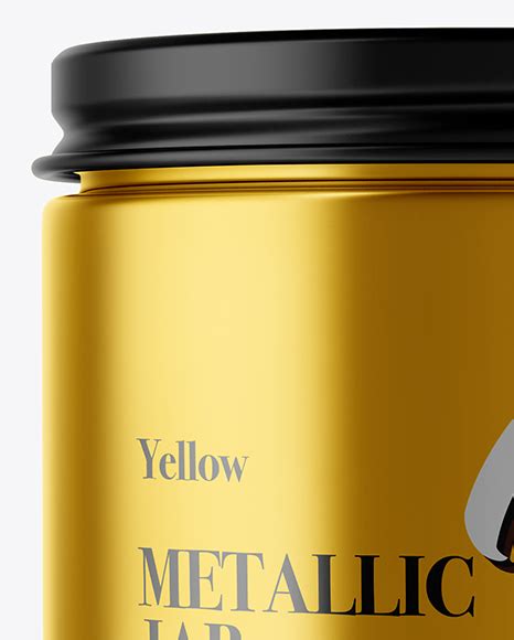 Download Free Metallic Storage Jar Mockup PSD PSD Yellowimages PSD Files