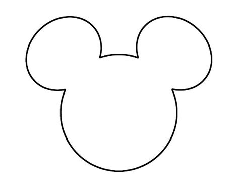 Free Mickey Mouse Templates