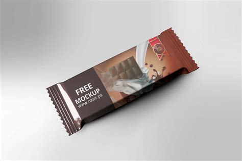 Download Free Milk Chocolate Bar Mockup PSD Generator PSD Files