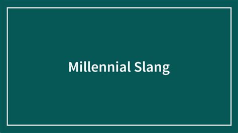 Download Free Millennial Slang Words | SVG | PNG | DXF Commercial Use