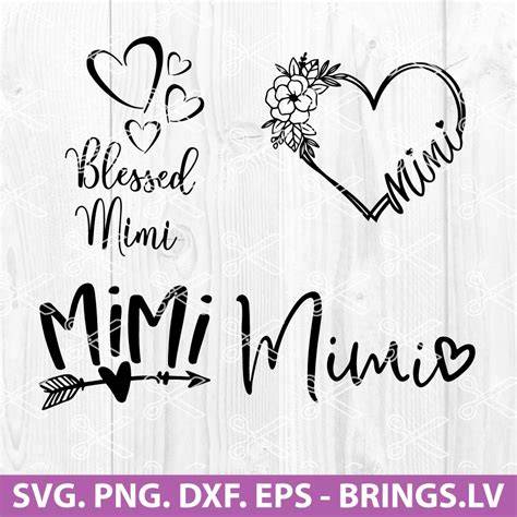Download Free Mimi SVG Creativefabrica DXF Files