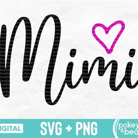 Download Free Mimi SVG Cut Images