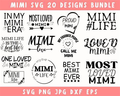 Download Free Mimi SVG Images