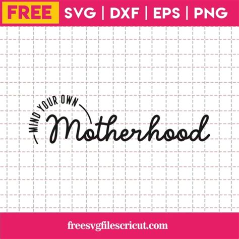 Download Free Mind your mama Printable