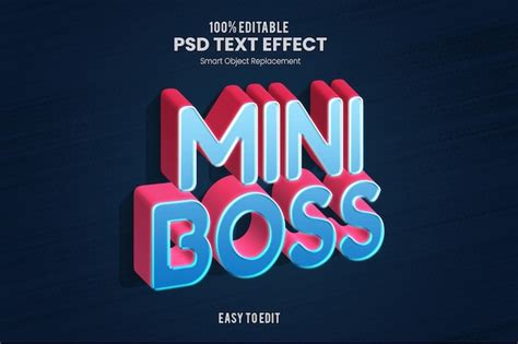 Download Free Mini Boss Files Free PSD Mockups