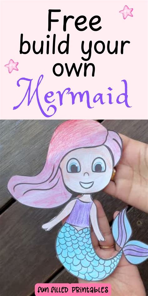 Download Free Mini Mermaid For Crafts