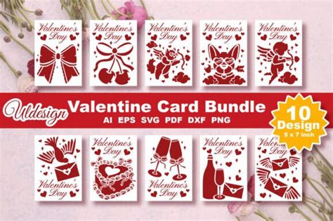 Download Free Mini Valentines bundle SVG DXF EPS DXF Files