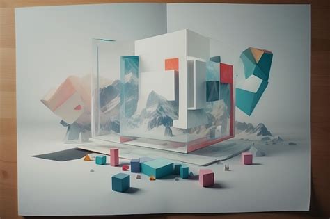 Download Free Minimalist Digital Collage Sheet,Red Images Commercial Use DXF Files