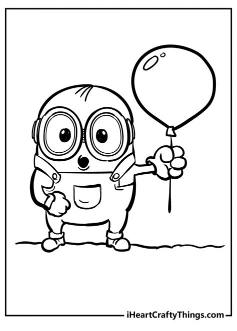 Free Minion Color Pages