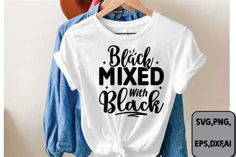 Download Free Mixed With Black SVG For Crafts