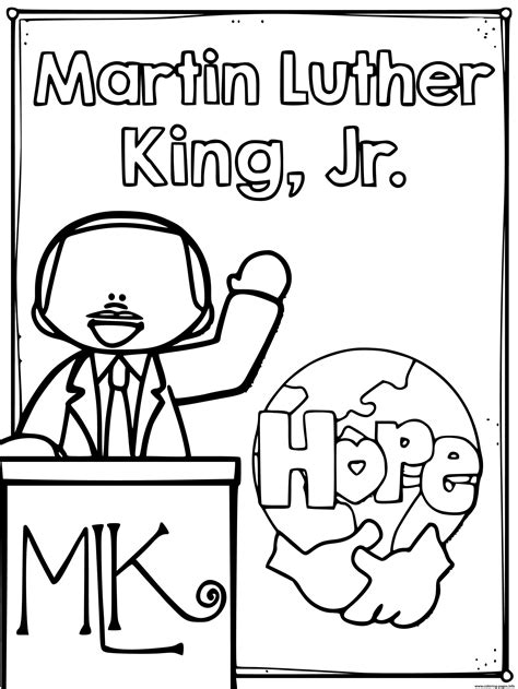 Free Mlk Printables