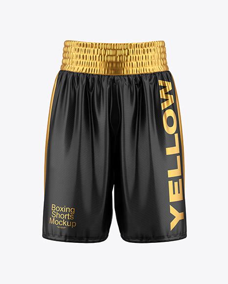 Download Boxing Shorts Mockup - Front View