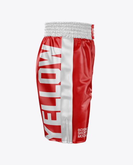 Download Boxing Shorts Mockup - Side View
