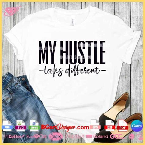 Free Bride Hustle Cutting Design