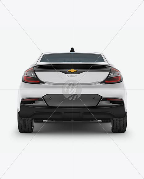 Download Chevrolet Volt Mockup - Back View