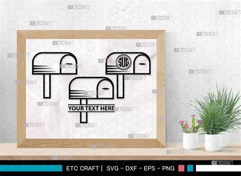Download Mailbox Monogram Frame