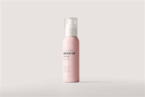 Download Matte Cosmetic Spray Mockup