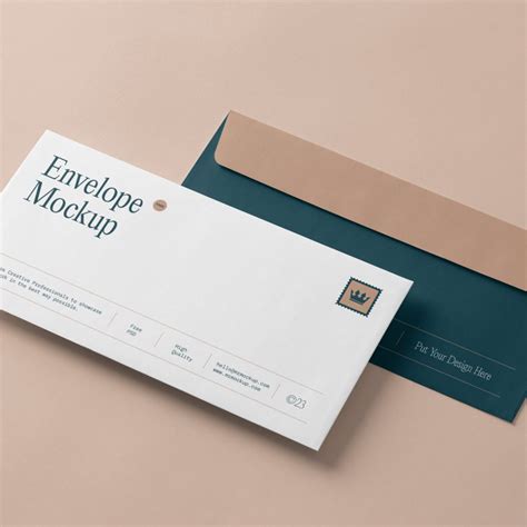 Download Matte Envelope Mockup