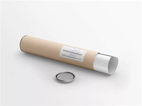 Download Matte Paper Tube Mockup