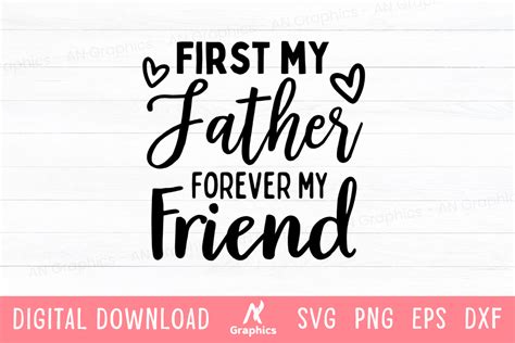Free My first Father's day Quote - svg, eps, ai, cdr, dxf, png, jpg