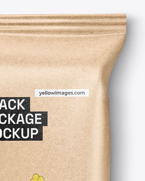 Download Paper Snack Package Mockup