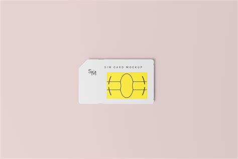 Download Sim Card Mockup