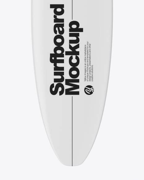 Download Surfboard Mockup - Front View