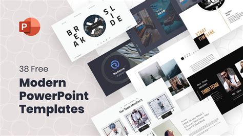 Free Modern Powerpoint Presentation Templates