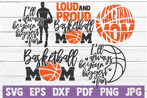 Download Free Mom Basketball Player Cut Files