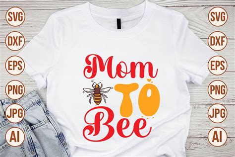 Download Free Mom Bee Svg Cut Files