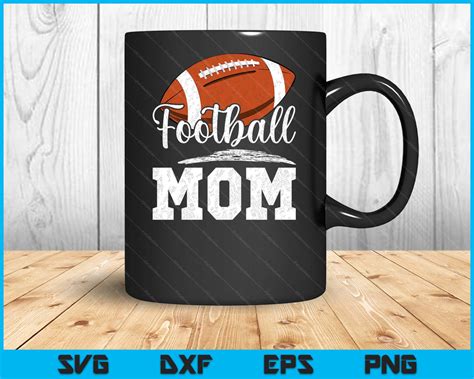 Download Free Mom Football Player Files For Crafts