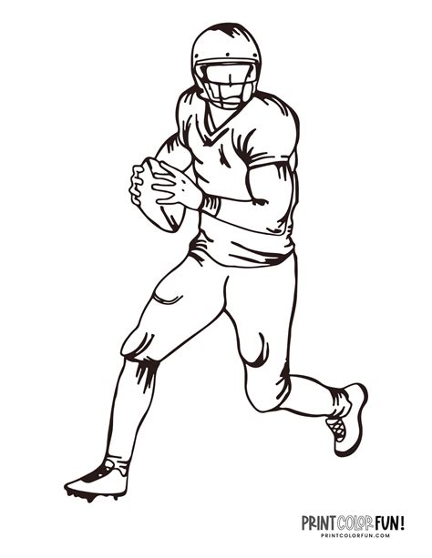 Download Free Mom Football Player Printable
