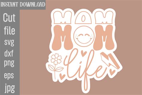 Download Free Mom Life - Svg Cut File For Crafts