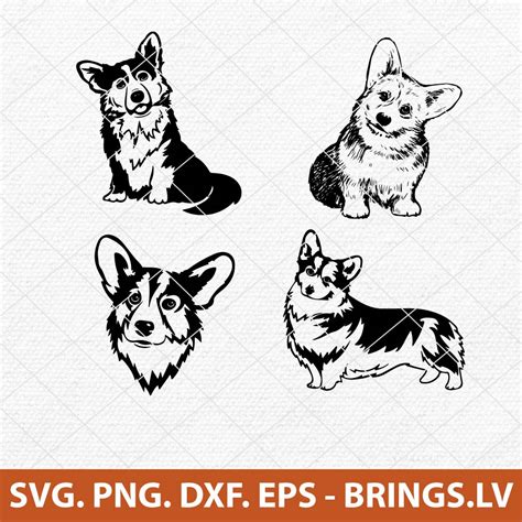 Download Free Mom Of Corgis SVG Cut File Files DXF Files