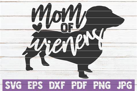 Download Free Mom Of Wieners SVG Cut File Files DXF Files
