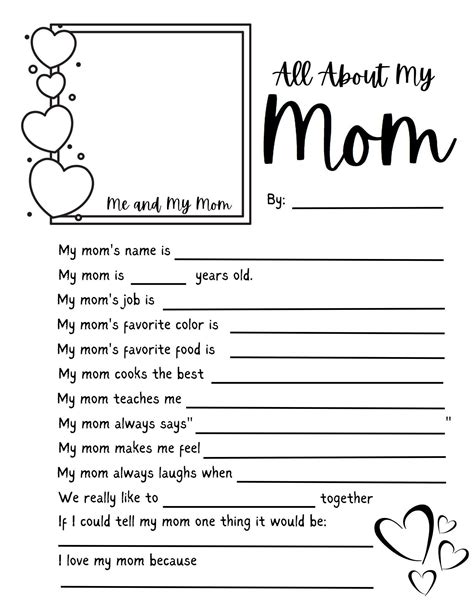 Download Free Mom Printable