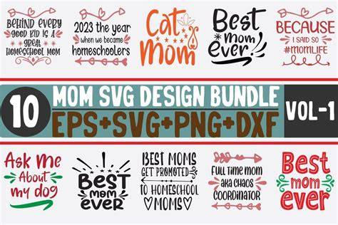 Download Free Mom Quotes SVG Bundle, Craft Designs Collection Cut File Commercial Use For Crafts
