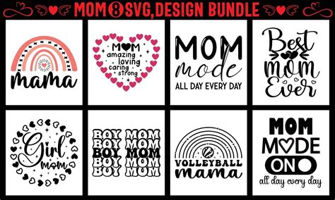 Download Free Mom SVG Bundle, Mom Quotes DXF Files