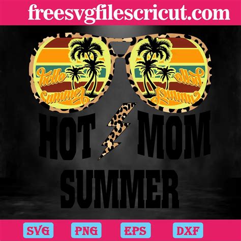 Download Free Mom Summer SVG Bundle Files DXF Files