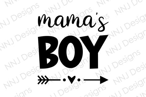 Download Free Mommas boy svg Files DXF Files