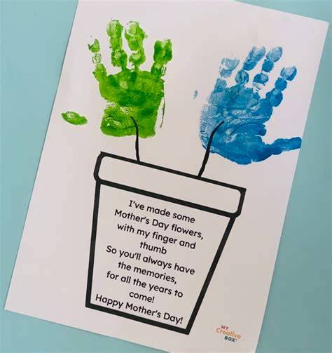 Download Free Mommys First Mothers Day For Crafts