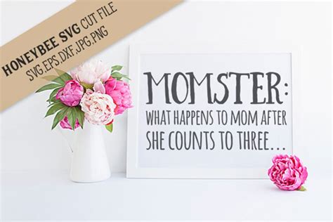 Download Free Momster SVG Cut Files