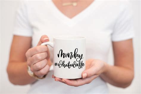 Download Free Monday - Hand Lettered SVG For Cricut