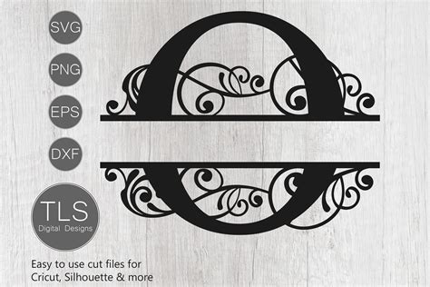 Download Free Monogram Letter O Files DXF Files