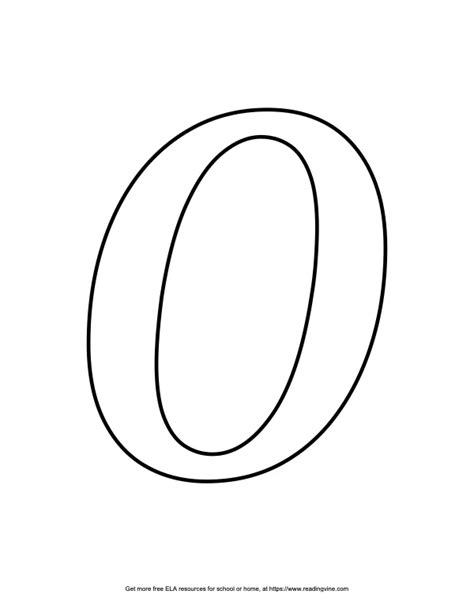 Download Free Monogram Letter O Printable