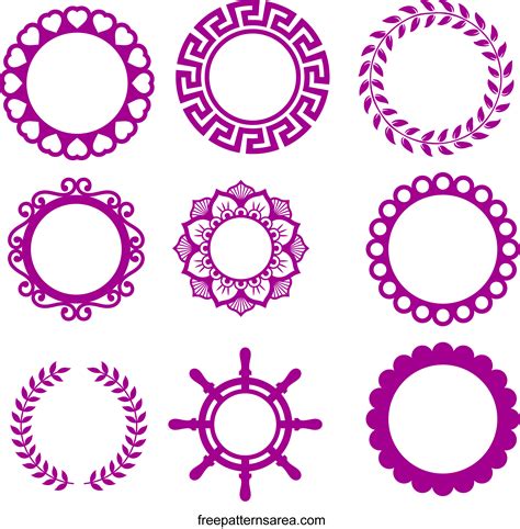Download Free Monogram bundle svg vector / monogram frame bundle vector Commercial Use DXF Files