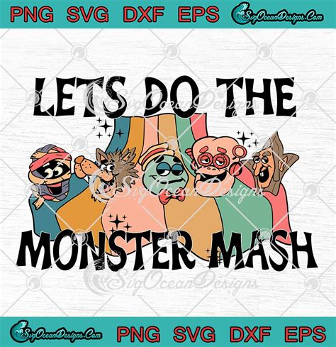 Download Free Monster Mash - SVG File, DXF File Cricut SVG DXF Files
