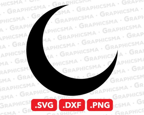 Download Free Moon SVG, Moon DXF, Cuttable File Files For Crafts