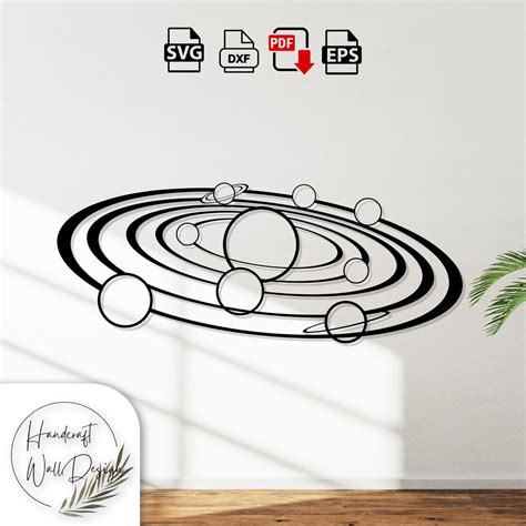 Download Free Moon in the solar system Files DXF Files